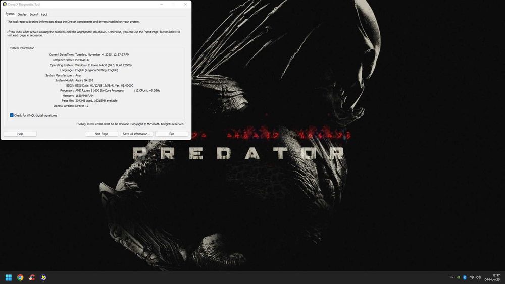 PC ACER AMD Ryzen 5/16GB DDR4/SSD 480GB/GTX 970 4GB/WiFi+BT/W11/800lei