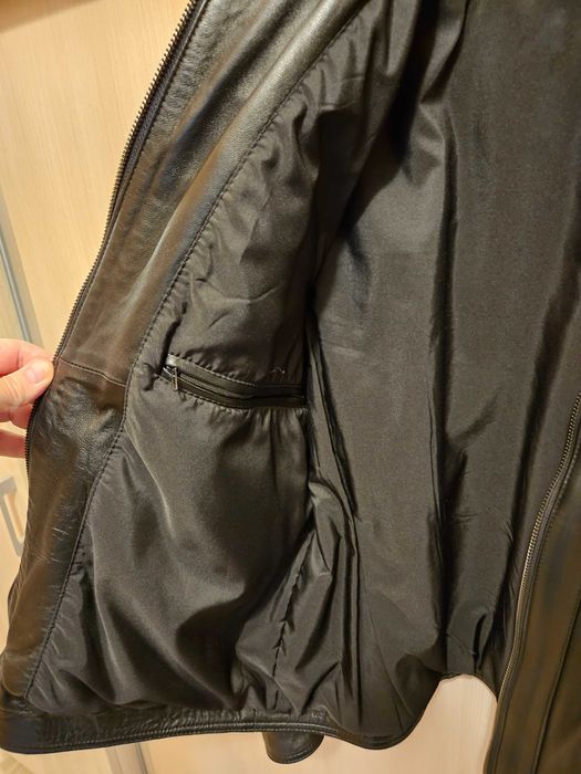 Кожено яке, естествена кожа