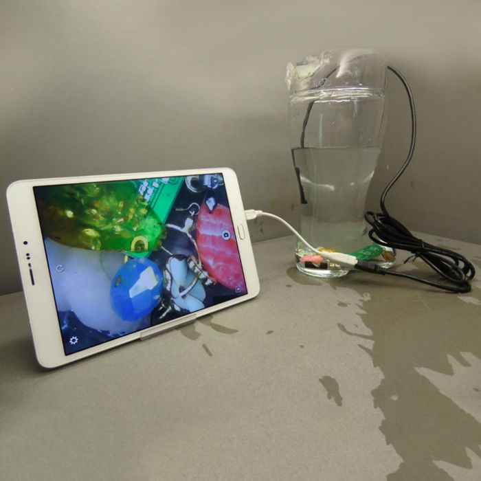 видеокамера водонепроницаемый эндоскоп бороскоп USB глазок наблюдения