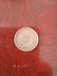 Продам восстановленную монету 10 тиын жёлтую 1993г.