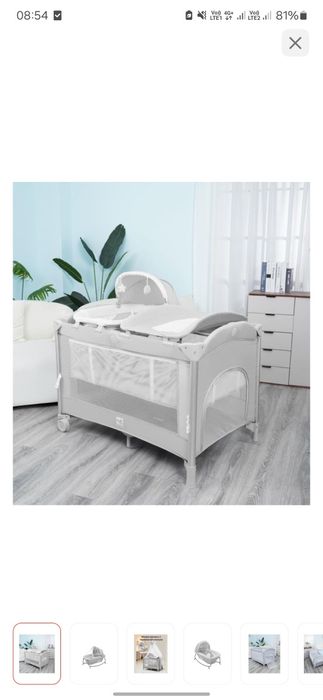 Продам манеж кроватка для новорожденогго