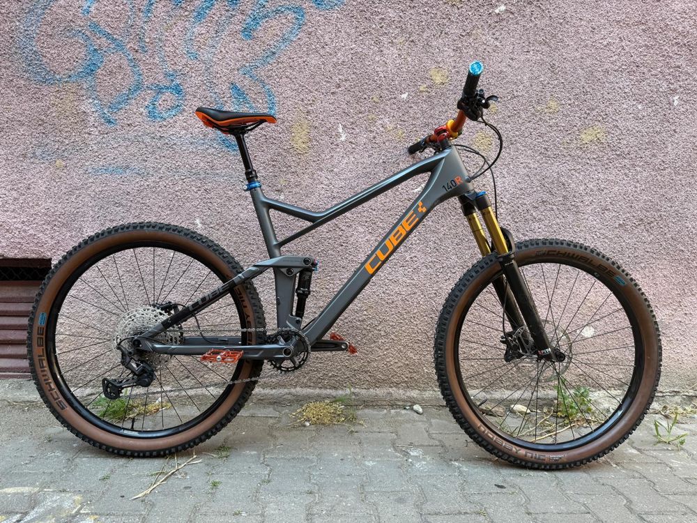 Bicicleta Cube Stereo Race 140R/Carbon/27,5