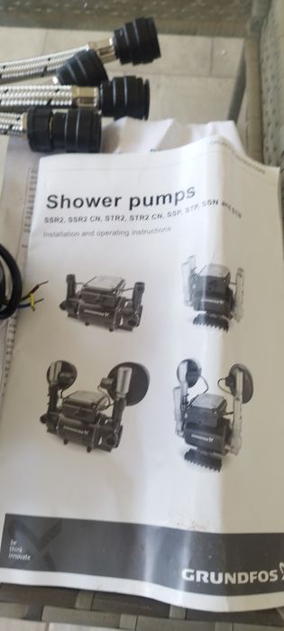 Grundfos STR2-1.5C Shaower Pumps Pompa de dus