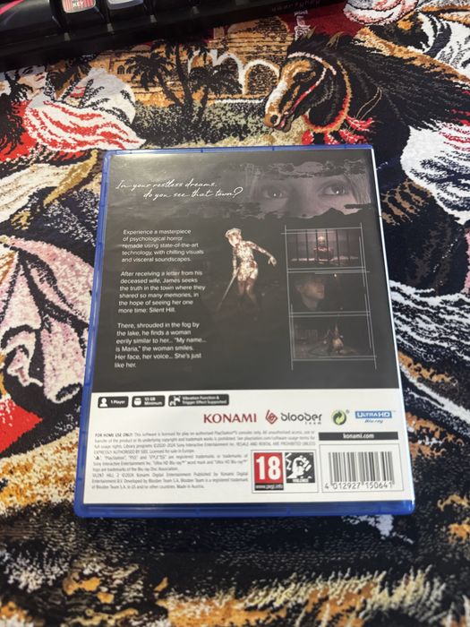 Silent Hill 2 ps5 + steelbook de colectie