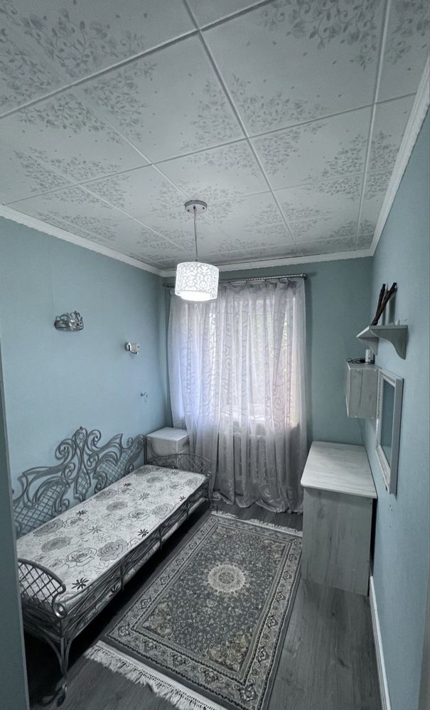 Продам с евро ремонтом 77серия Буз-2 Ялангач Эко базар 70м2 3комнаты