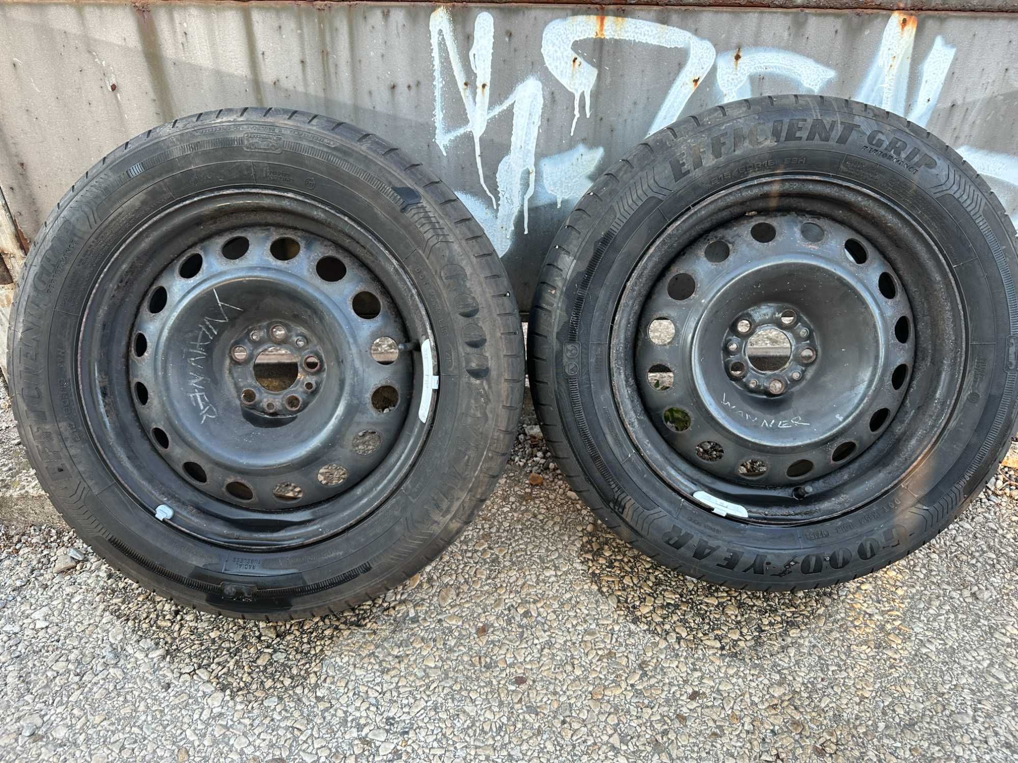 2бр. железни джанти 16" 5х98 - Fiat, Lancia