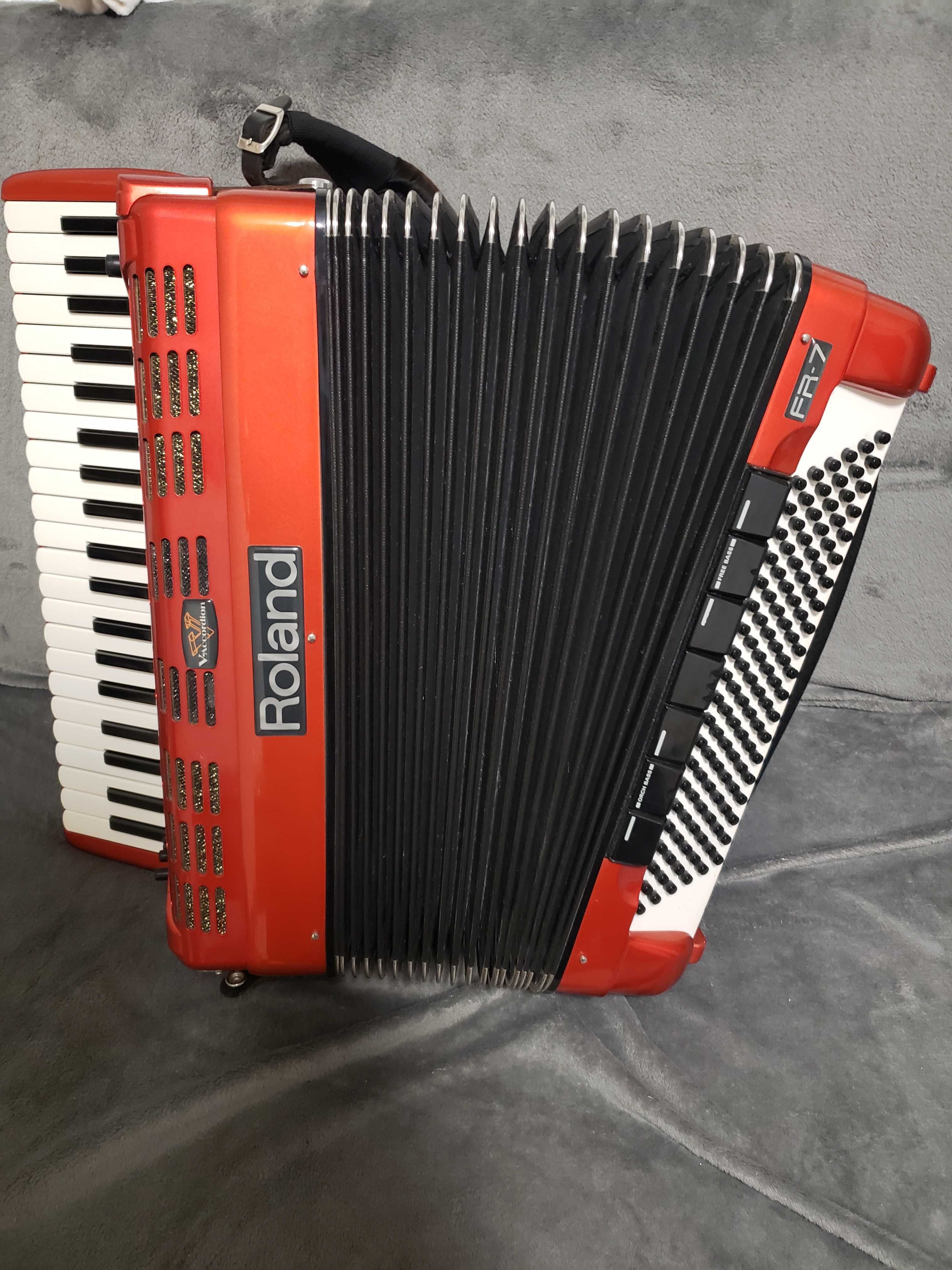 ROLAND FR 7 V2 ROSU !!!Urgent!!