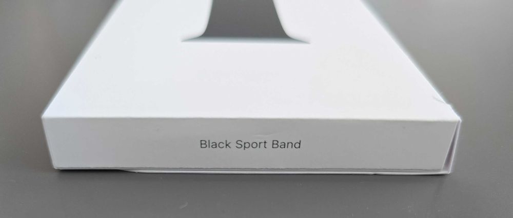 Curea Apple Watch 11, 10, 9, 45mm, 42mm, Sport Band, Black,