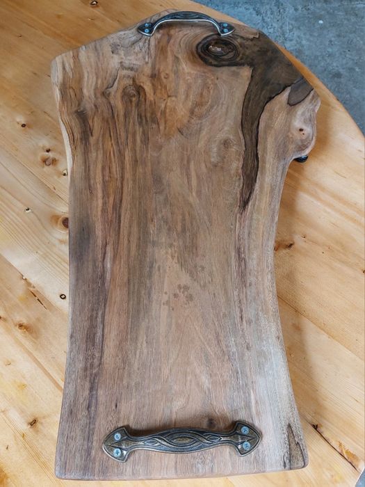 Дъска за рязане/поднос  от орех