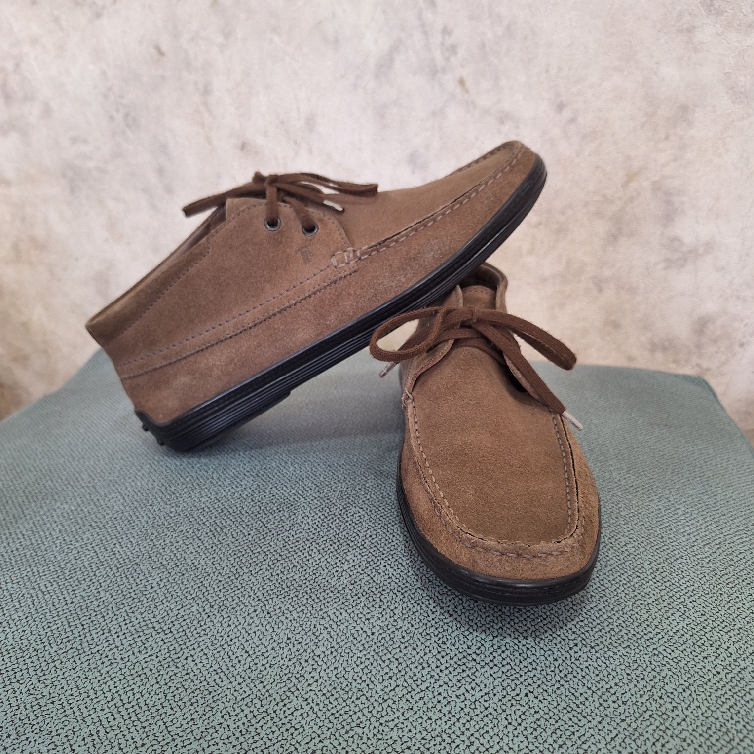 Tod's замшевые кожаные ( Италия)