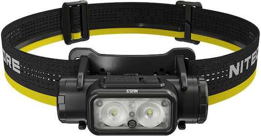 Lanterna frontala NITECORE NU53 1800lm 175m lumini multiple