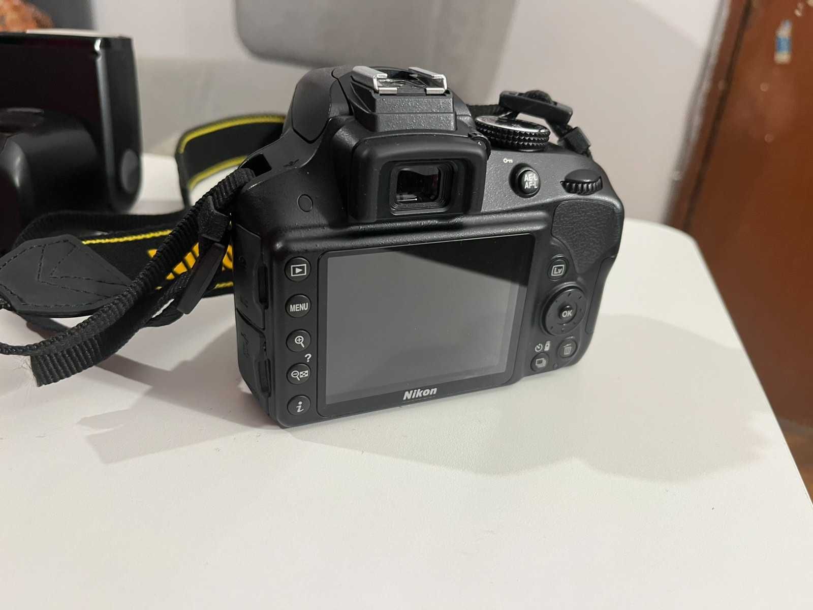 Nikon D3300 + Nikkor 18-55mm f/3.5-5.6G ED II + Metz 44 AF-1 +чанта