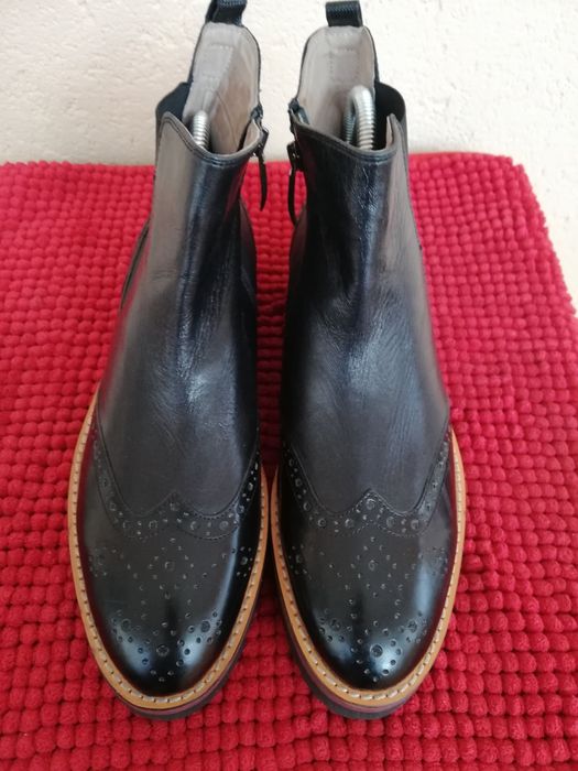 Ghete noi Ciel nr 40 dama piele