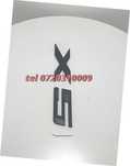 Emblema Sticker 3d Abs Hayon Bmw X5 Negru Mat