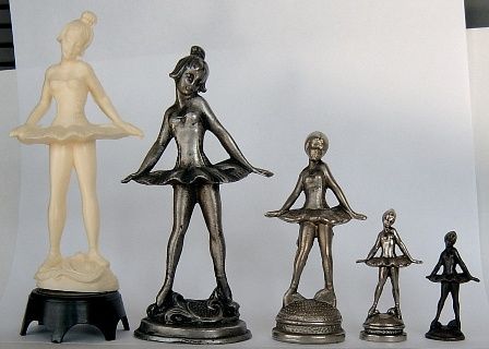 Метални фигурки Балерини и други метални фигурки войници Kinder Киндер