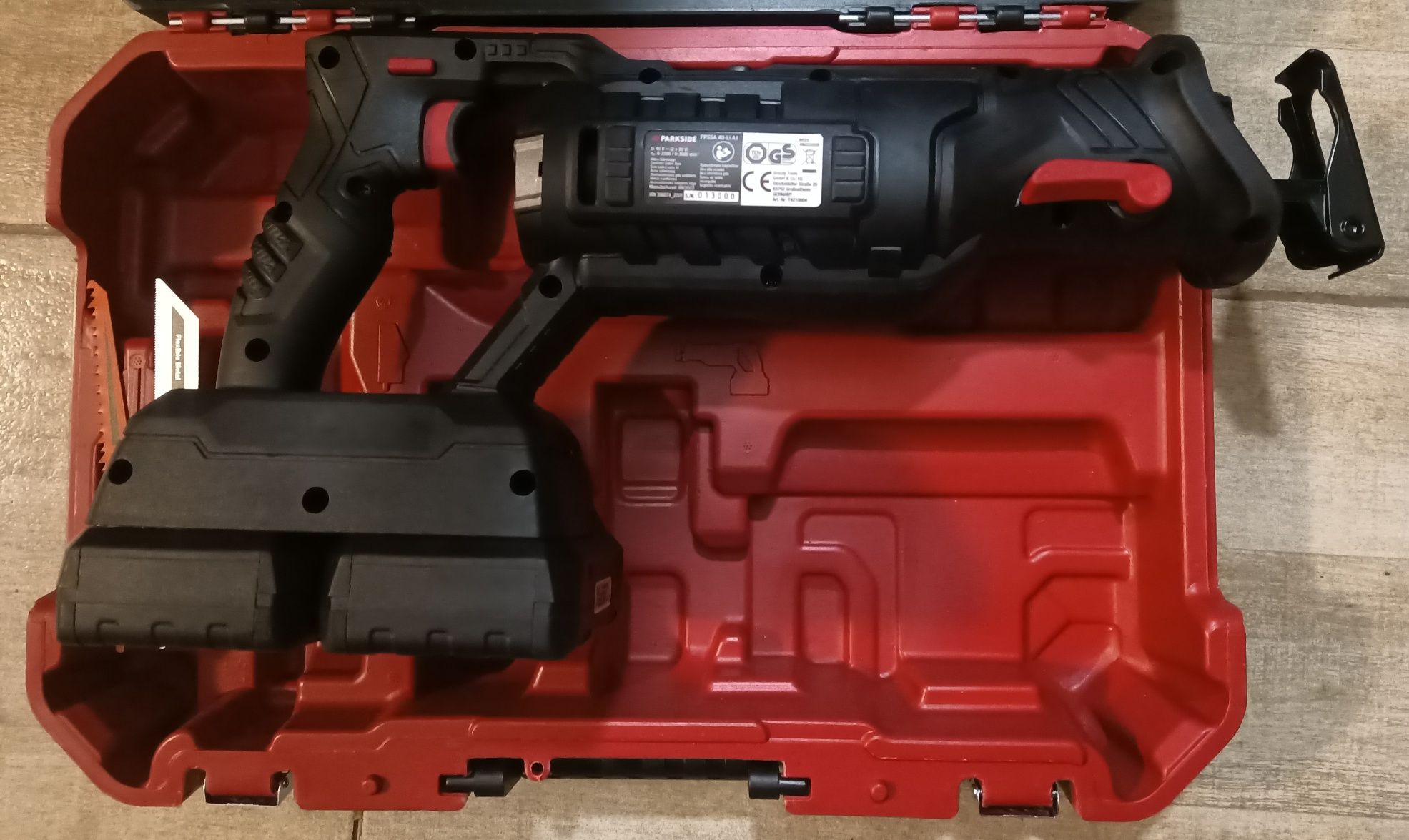 Parkside performance ferastrau 40V pendular fierastrau sabie pe bateri