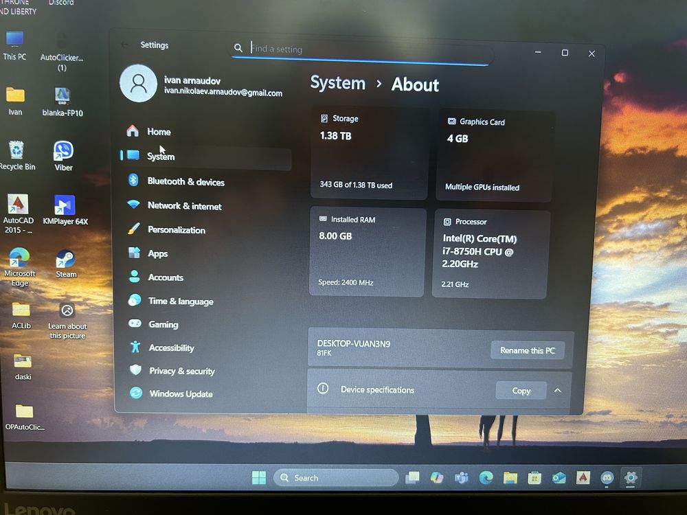 Лаптоп lenovo ideapad 330