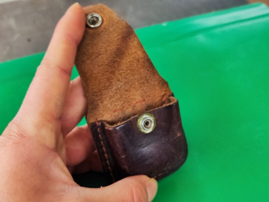 Кожен калъф за запалка zippo