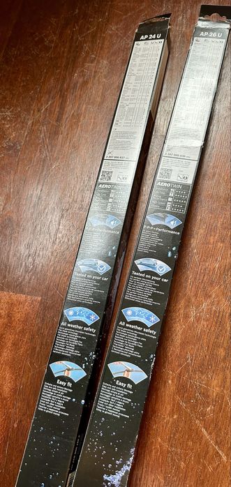 Чистачки Bosch Aero Twin u 26 и u 24