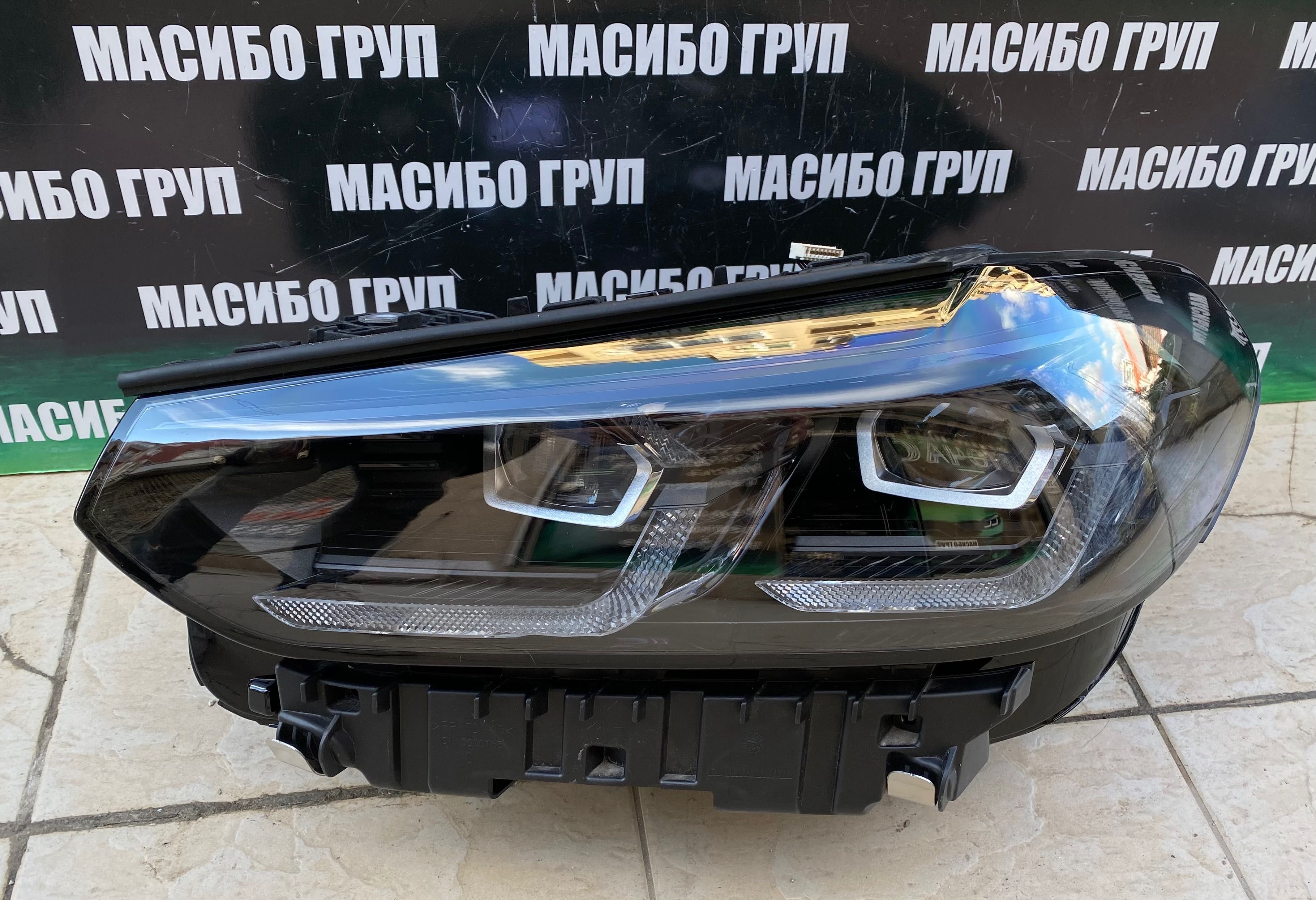 Фар far ляв фарове Black LED за Бмв Х3 Г01 фейс Bmw X3 G01 X4 G02 LCI