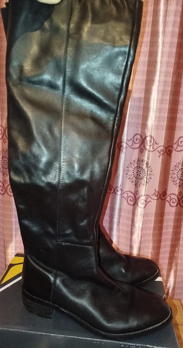 Сапоги кожаные 39 размер