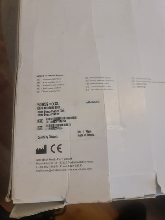 Orteză pentru coloană