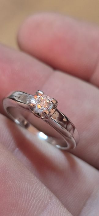 Inel aur 18 k diamant