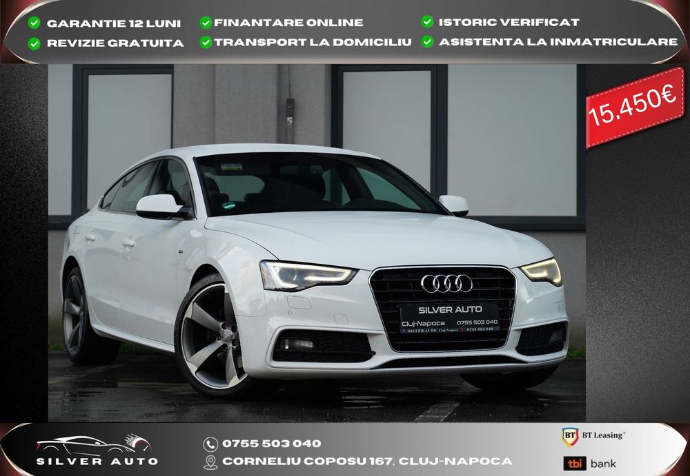 Audi A5 SLINE 2.0 190 cp ultra Automat Rate Garantie