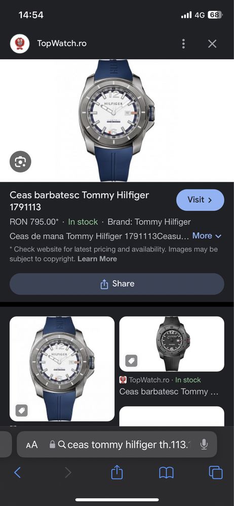 Ceas tommy hilfiger th.113.1.34.1765