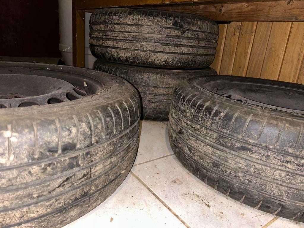 Anvelope vara + jante tabla 205/55 R16 - Dunlop