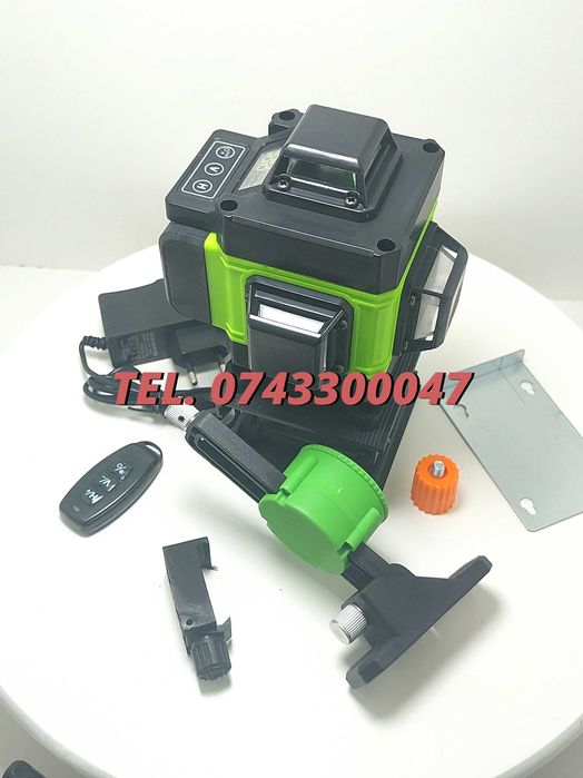 Promotie  Nivela Laser  Raza Verde 4d 16 Linii Cu Telecomanda Nu Are
