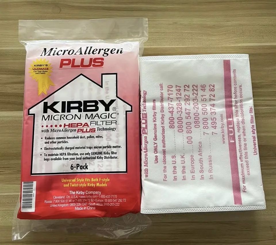 Pachet 6 saci aspirator Kirby Micron Magic HEPA Allergen Plus