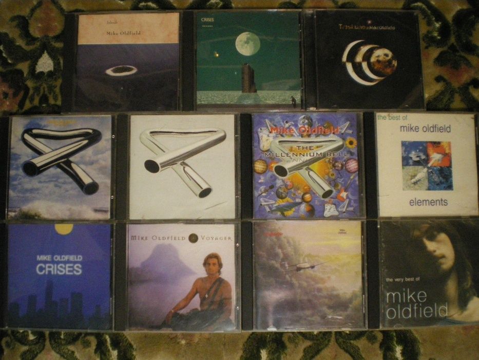 CD Vangelis + Jarre + Mike Oldfield