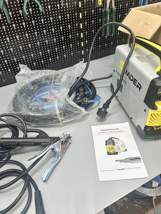 Aparat de sudura tig- mma smider 200a