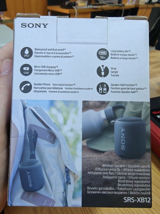 Boxa Bluetooth Sony Extra Bass