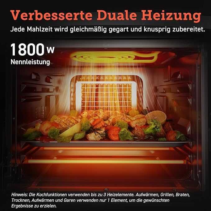 Фритюрник с горещ въздух Cosori XXL 12L (CAF-R121) 1800W 11 програми