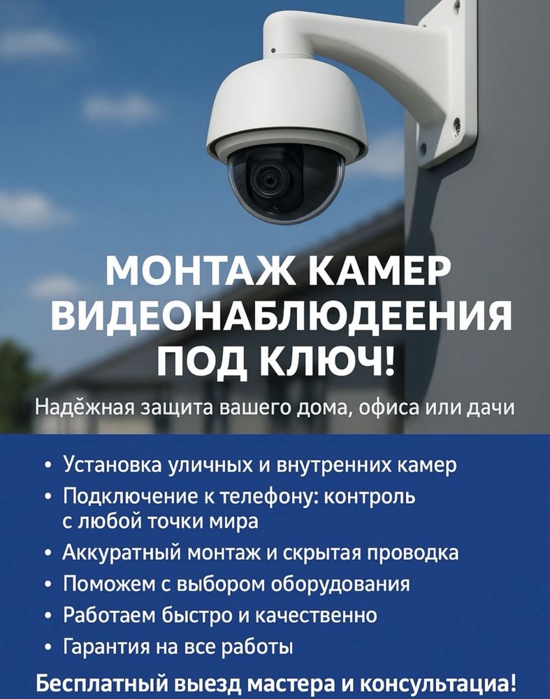 Монтаж и установка видеонаблюдения пожарная сигнализация