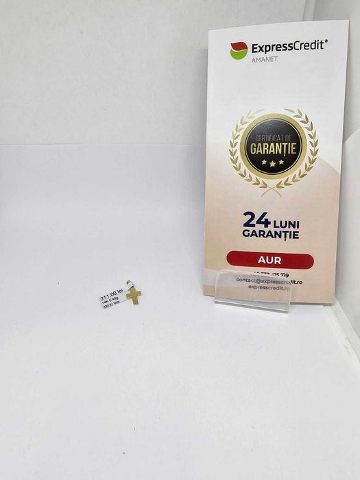 Medalion aur 14k 0.49g (34034/30 Pacurari 2) Garantie 2 ani!