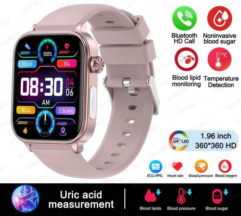 Ceas medical colesterol/trigliceride/pulsoximetru/acid uric