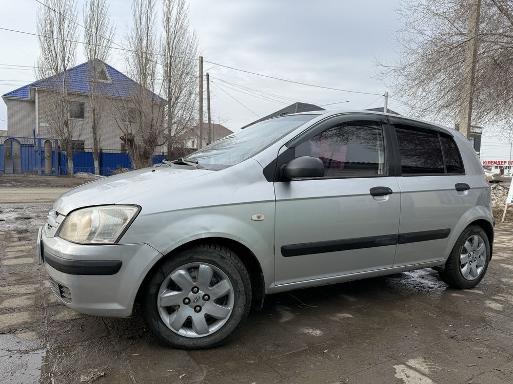 Хюндай Getz 2005г. Серебристый цвет