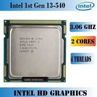 Процессор INTEL Core i3 540 (socket 1156 / 3.06-4.2Ghz / L3 4mb)