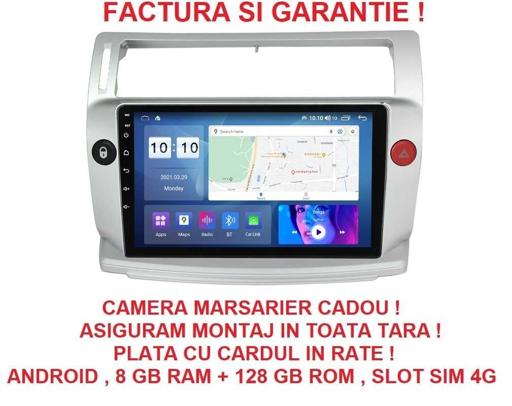 Navigatie Citroen C4 din 2004 - 2011 , Garantie 2GB 4GB 8GB RAM