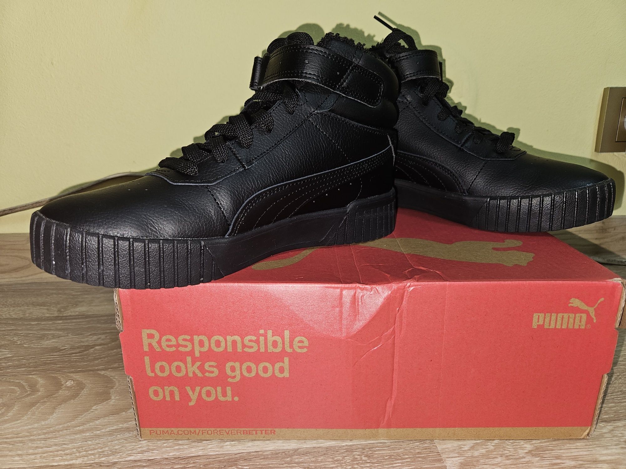 Adidasi Puma Carina 2.0 Mid Winter