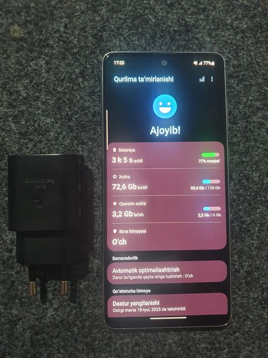 Samsung note 10 lite 6/128
