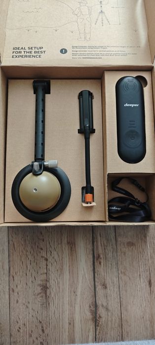 Kit sonar navomodel Deeper Chirp 2+, Range Extender , brat  fixare