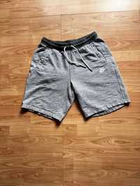Shorts pantaloni scurti pants sweats gri Nike Legacy bumbac