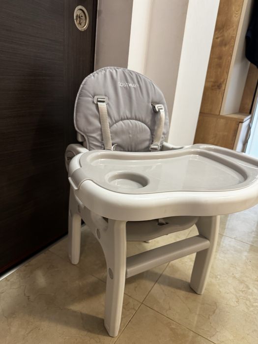 Scaun Costway cu tavita detasabila