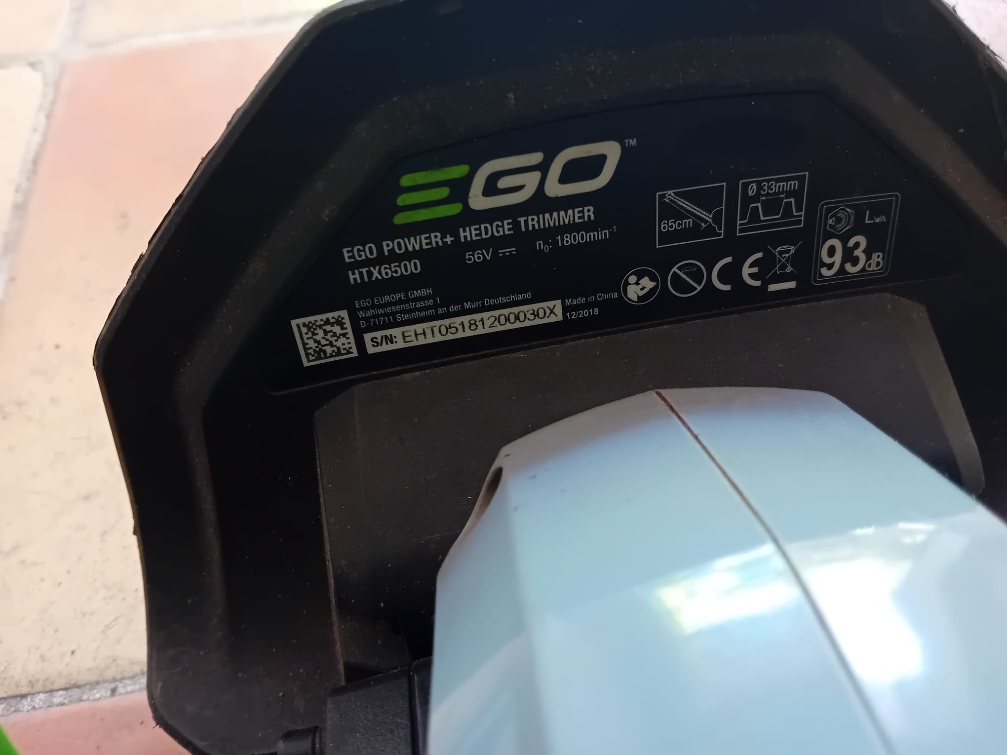 Професионален храсторез Ego HTX 6500