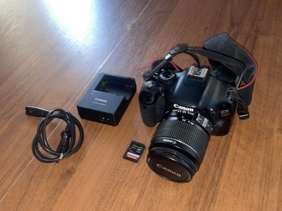 Фотоаппарат canon 550d