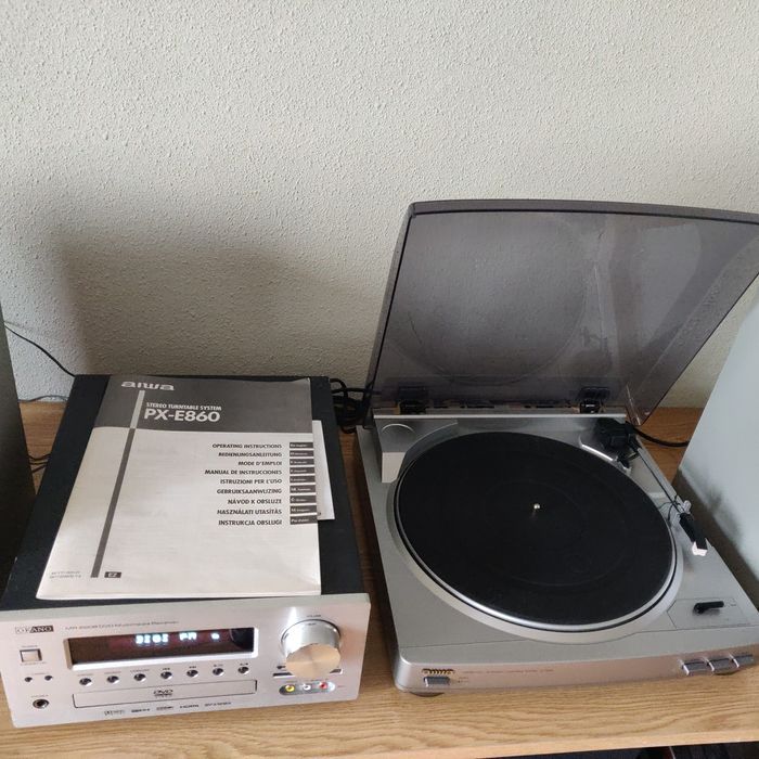 Pick up /amplificator/boxe/dvd/cd player